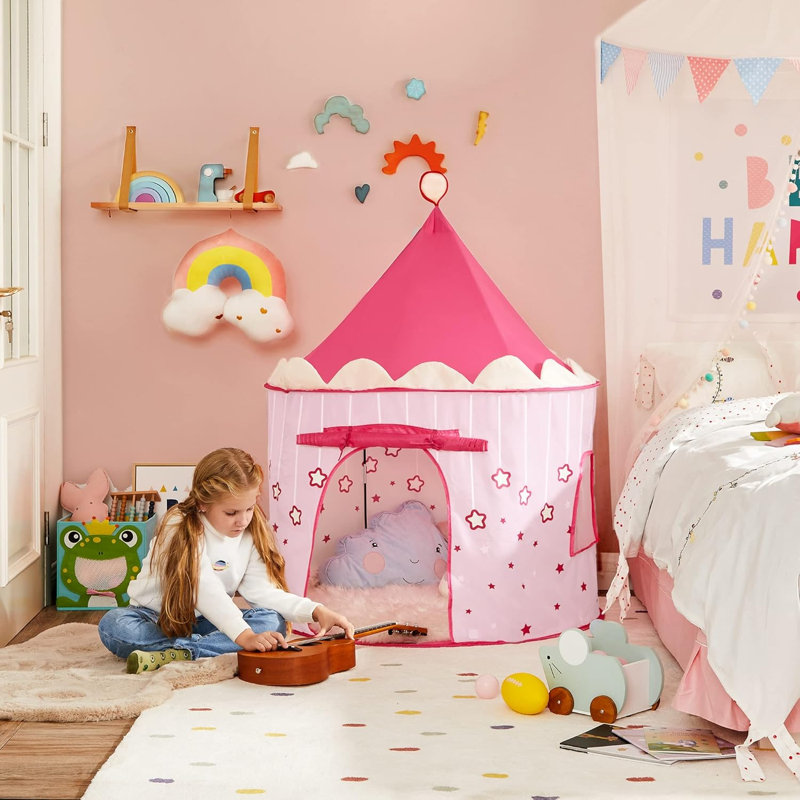 LEDREM 101cm W x 101cm D Pop-Up Play Tent