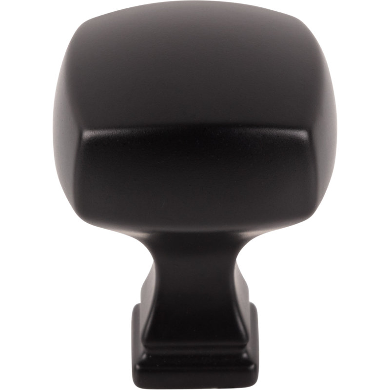 Audrey Square Knob, Matte Black