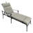 74" x 22" Outdoor Chaise Lounge Cushion with Ties and Loop-2001849750