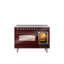 Cuisinière à induction 48 pouces avec 6 éléments à induction ILVE Nostalgie II Series (porte en verre)-805947468