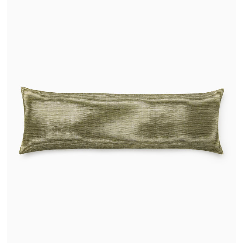 Calasetta Pillow Cover & Insert, Willow, Rectangle 12"H x 36"W