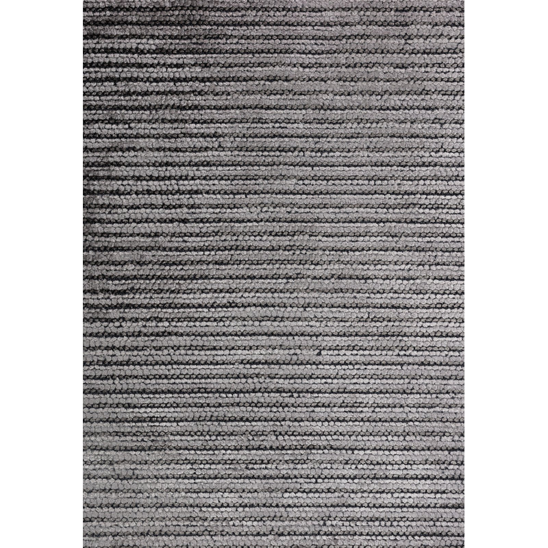 Modern Minimalist Solid Linear Texture, Rectangle 9'10" x 14'