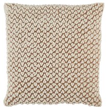 Posh Box Ivory Solid Ivory Large Throw Pillow With Insert – LOOMLAN