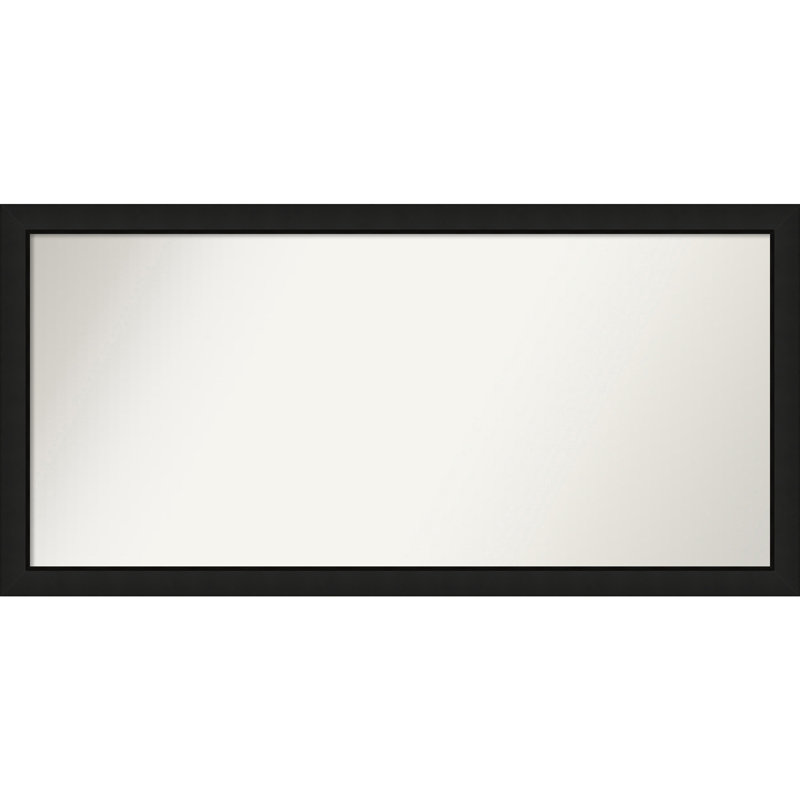 Phil Solid Wood Wall Mirror, Rectangle, 24.25" x 49.25"