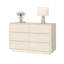 Commode 6 tiroirs l 47,2 po