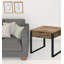 Table de bout avec rangement Enaysia