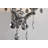 Transitional 2 Light Smoke Crystal Wall Sconce-29552818