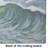 Big Blue Wave Glass Cutting Board