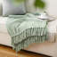 Jeté pour canapé, jeté chaud super doux pour lit simple, couverture en chenille tissée en tricot polyvalente pour le décor de la chambre à coucher-419160458-533488051