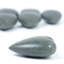  Cœurs de pierre grise sculptés à la main - 2 x 6 - 1 po de hauteur - Décoration naturelle-96906255