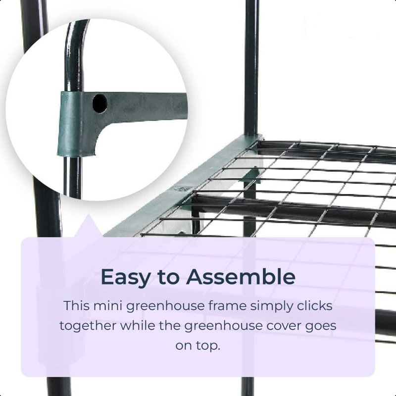 Atlin 1.6 Ft W x 1.4 Ft D Cold Frame