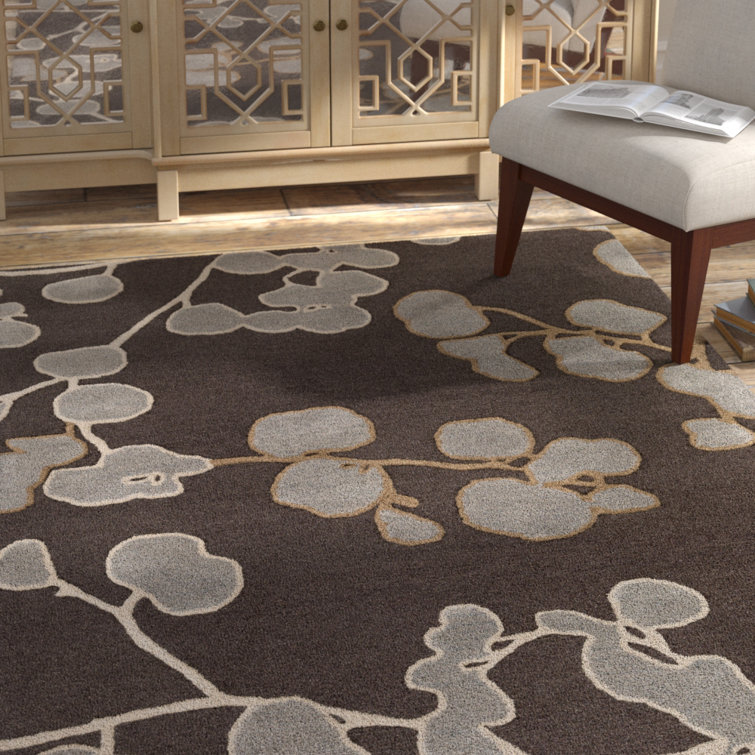 Maden Wool Floral Indoor Rug
