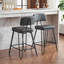 Ensemble de 2 tabourets de bar industriels, sans les tables-1641206489