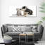 Dog And Cat - Wrapped Canvas Print