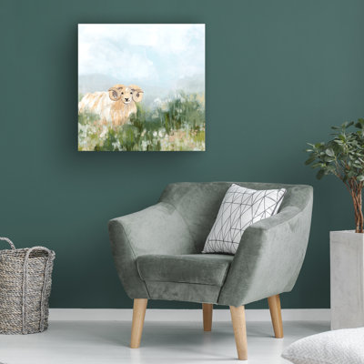 «August Grove® June Erica Vess Meadow Friend III», art mural sur toile
