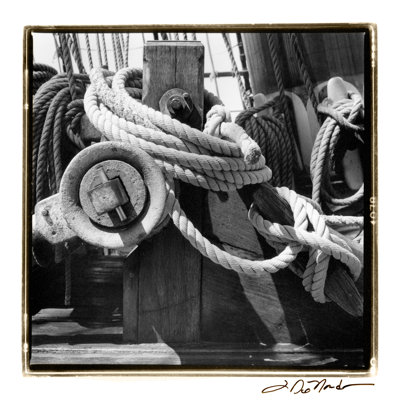 Ship Shape II by Laura DeNardo - Wrapped Canvas Print