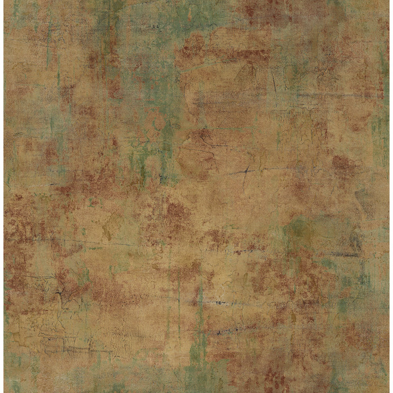  Papier peint imitation carnegie, Noyer cendré métallique et pomme mélangée