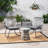 MILAN 3PC CHAT SET
