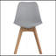 Ensemble de 2 chaises d'appoint en polypropylène-968253164