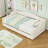 Twin XL Upholstered Daybed with 2 Drawers and LED Belt-262902888