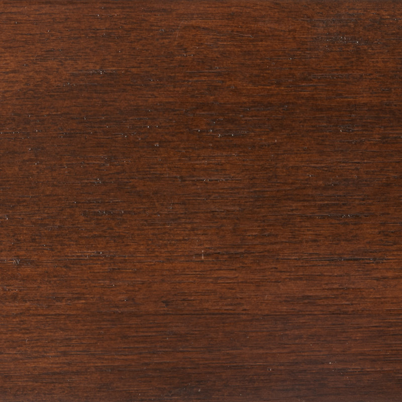 Lit plateforme en bois massif Harlow, Espresso antique, Double