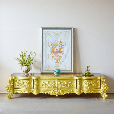 Creative Carved TV Stand