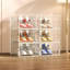 12 Pair Stackable Shoe Storage Box