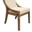 Ensemble de 2 chaises de salle à manger Ale, tissu, bois de pin-106710902-106710904