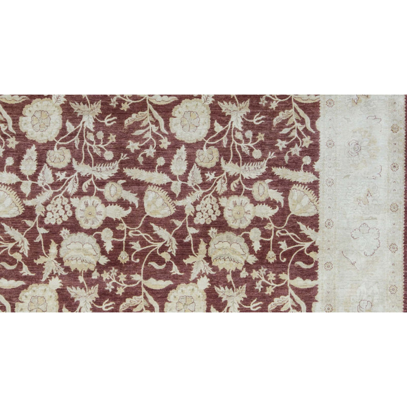 Ziegler Wool Floral Area Rug
