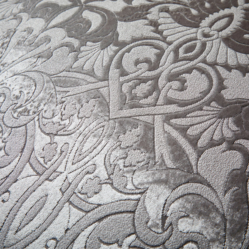 Polyester Duvet Set, Silver, Super King - 2 Standard Pillowcases