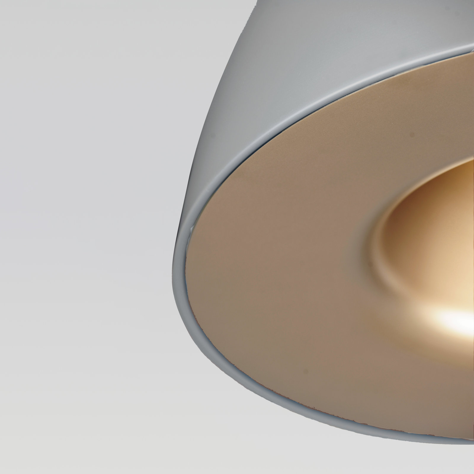 Natosha Single Light Metal Dimmable LED Pendant, 16.5" H x 23.5" W x 23.5" D, Dark Gray/Coffee