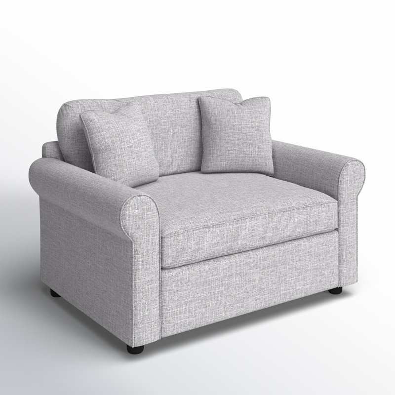 Warrington Upholstered Accent Chair, Zuma Pumice Textured Linen