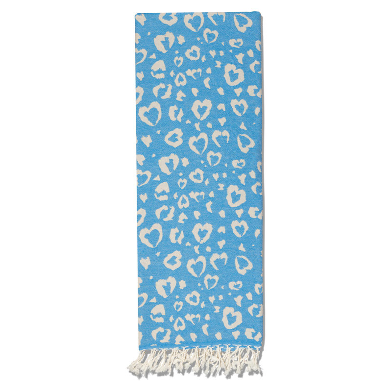Serviette de plage et de bain Antalya, Bleu
