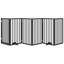 Ensemble de barrière pour chien en bois de peuplier pliable de 63 po-475009164-486748789-474554660