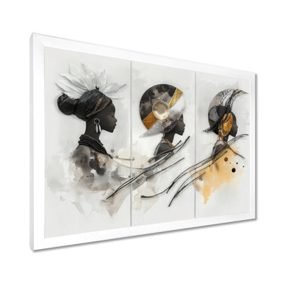 Reproduction d'art sur toile, "Spiritual Aura Of African Art II"