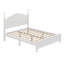 3 Pieces Bedroom Sets - Full Size Wood Platform Bed And 2 Nightstands