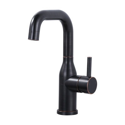 Stainless Steel Kitchen Faucet High Arc Bar Faucet With Supply Lines