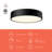Orland Steel LED Flush Mount-66310868-66310867