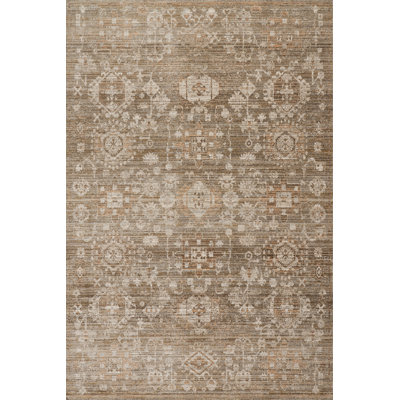Tapis traditionnel lavable floral tissé Nuloom Veloria