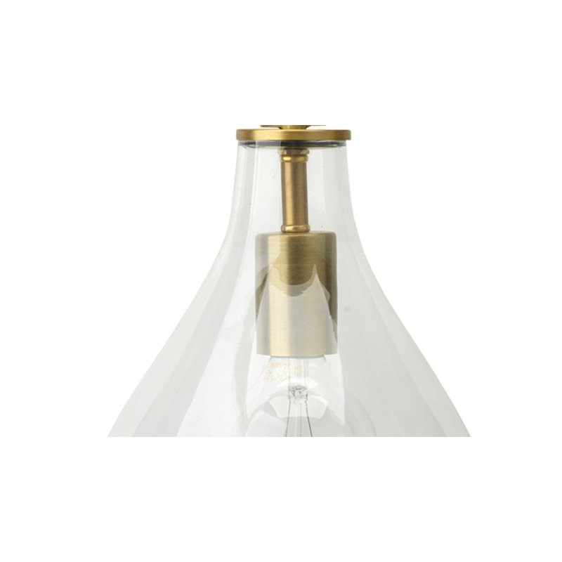 1 - Light Armed Sconce, Brass