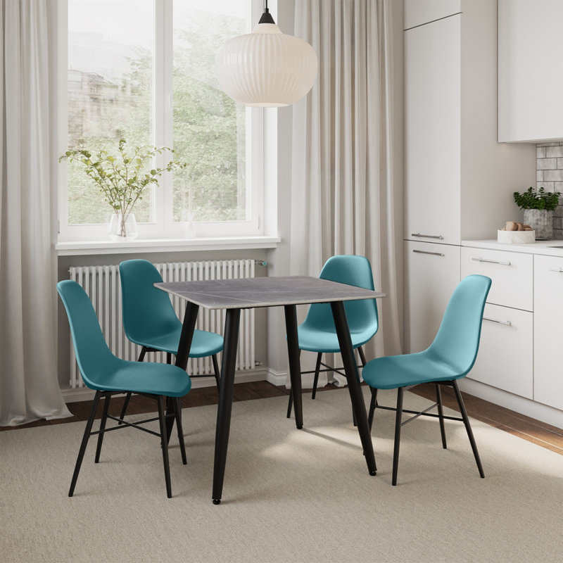 4 - Person Dining Set, Armani Grey, Ocean