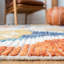 Tapis géométrique en laine / coton noué à la main Raeleigh-1450267226