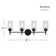 Wexton 4-Light 5.25” Wide Vanity Light