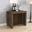 Table de salle à manger extensible moderne multifonctionnelle avec prise de courant, table extensible peu encombrante avec rangement pour les fêtes, les mariages, les réunions et les célébrations-688392902-688392903