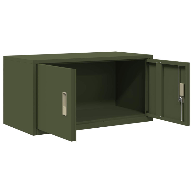 Storage Cabinet, Olive Green