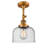 Glass Semi Flush Mount-25611924