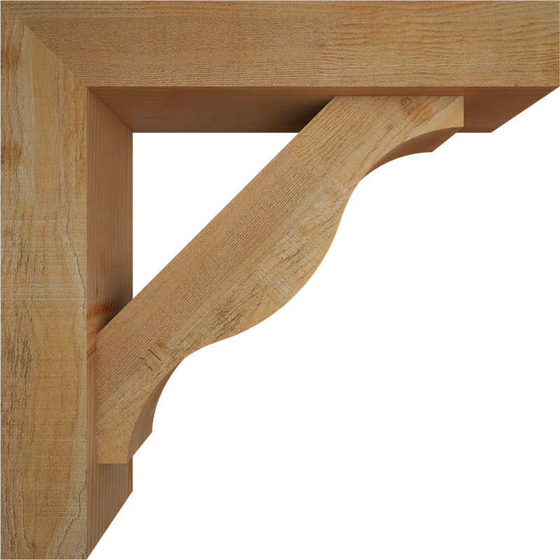 Support Funston Block avec support décalé, 26 x 26, Sapin Douglas de l 6 po (scié brut)
