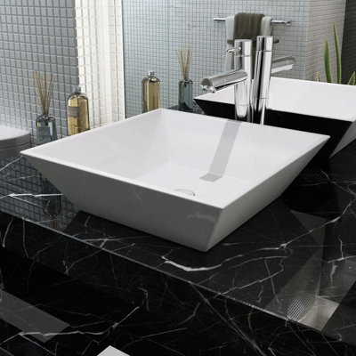 Belfry Bathroom Ricarda Ceramic Square Sink