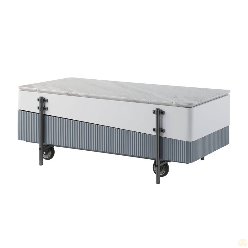 Table basse avec plateau relevable