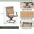 Bucher 4 - Person Patio Dining Set with Round Table